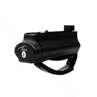 Багажная система "LUX" Бэлт с черными дугами 1,3м аэро-трэвэл (82 мм) для а/м с рейлингами от магазина ФаркопРос